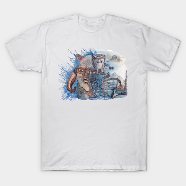 Battle of Hoth T-Shirt by DellaMorteArts